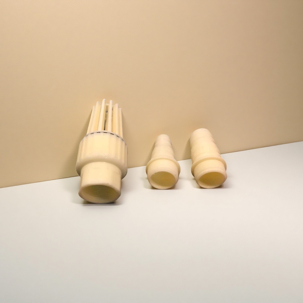 Off-white plastic pipe fitting combination set, made of PVC material, corrosion-resistant and universal Specification image