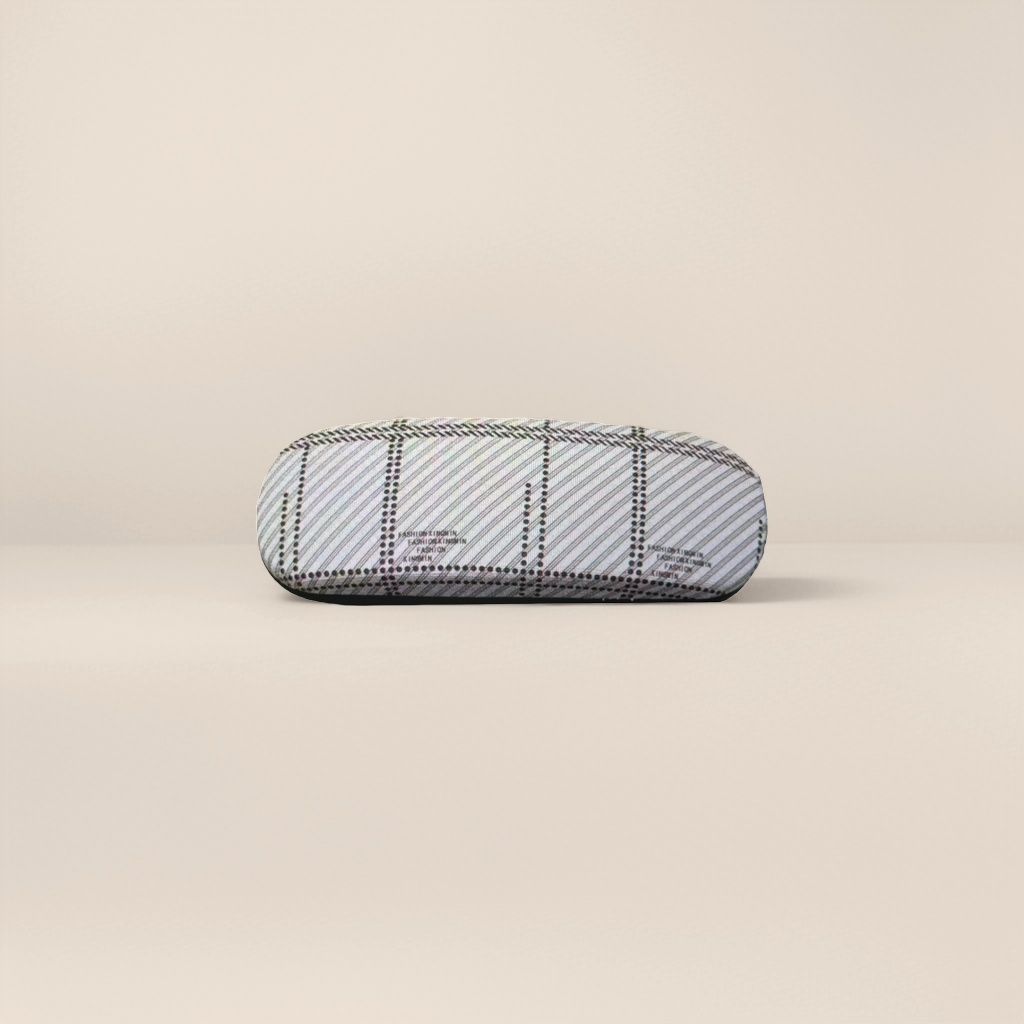 Striped design glasses case, portable soft shell scratch-resistant protective glasses case Application Scenario