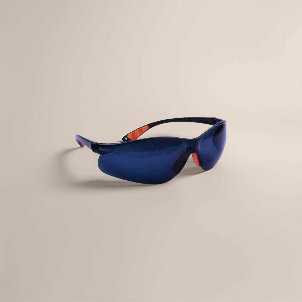 Black frame, orange detail goggles, blue light protection, high-definition and comfortable to wear Application Scenario