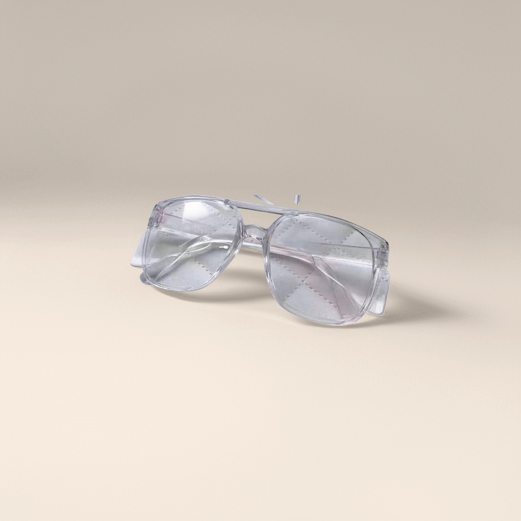 Transparent lens, lightweight frame, anti-blue light myopia optical glasses Specification image