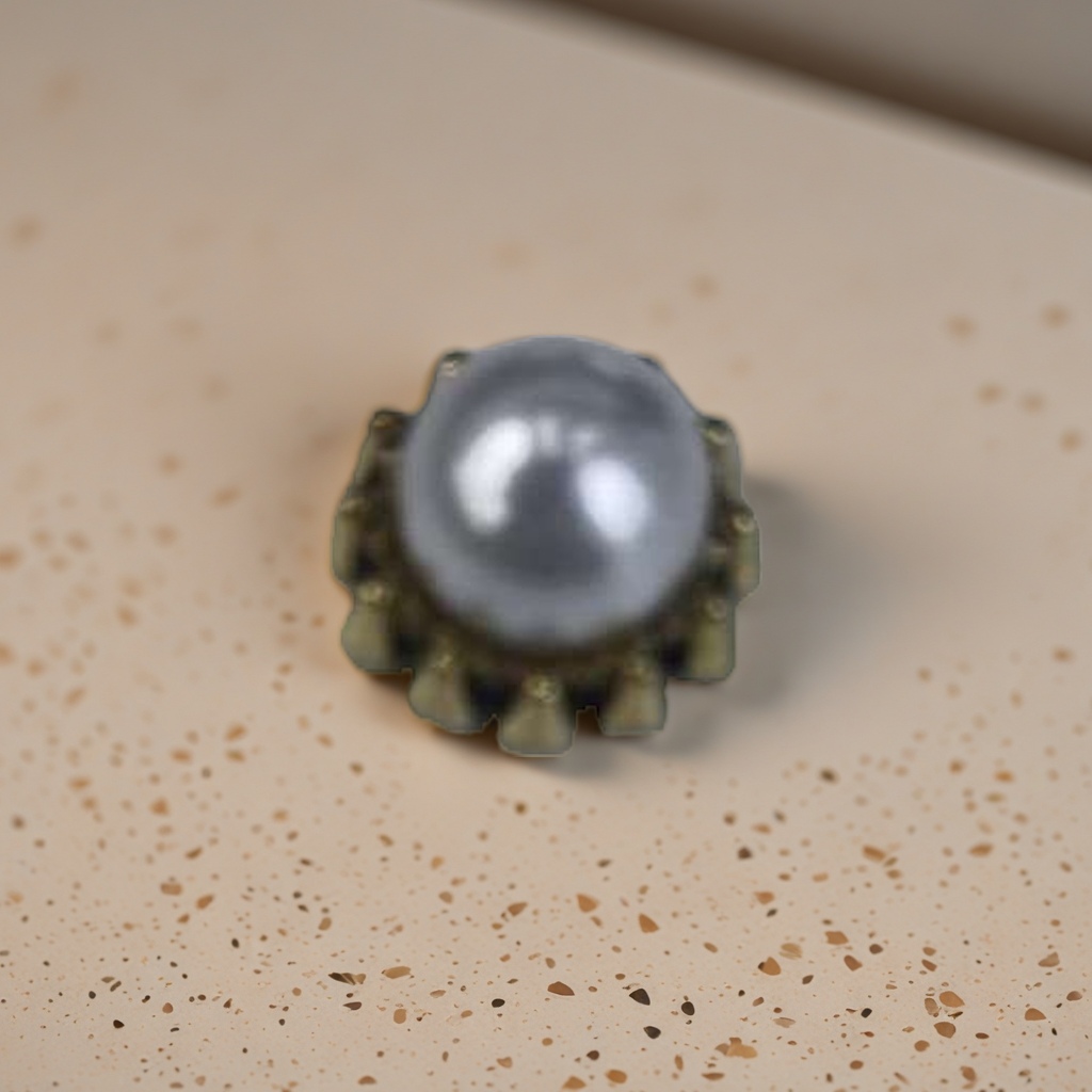 أزرار لؤلؤة خلفية بيضاء Specification image