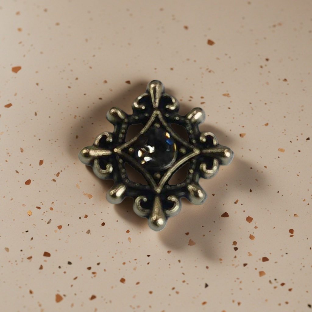 Golden retro decorative fasteners, metal coat and hat hooks, bag accessories, DIY, universal