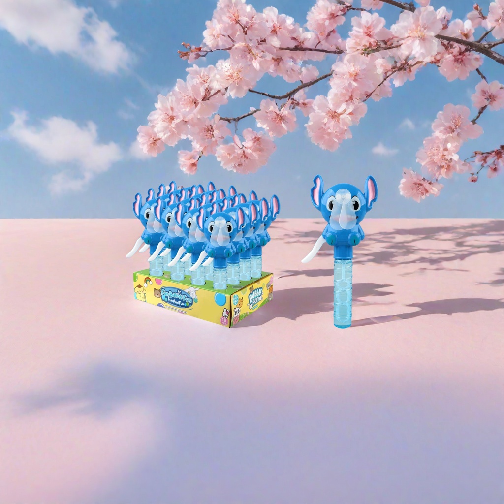 Blue Stitch cartoon bubble fan, home silent desktop small fan Specification image