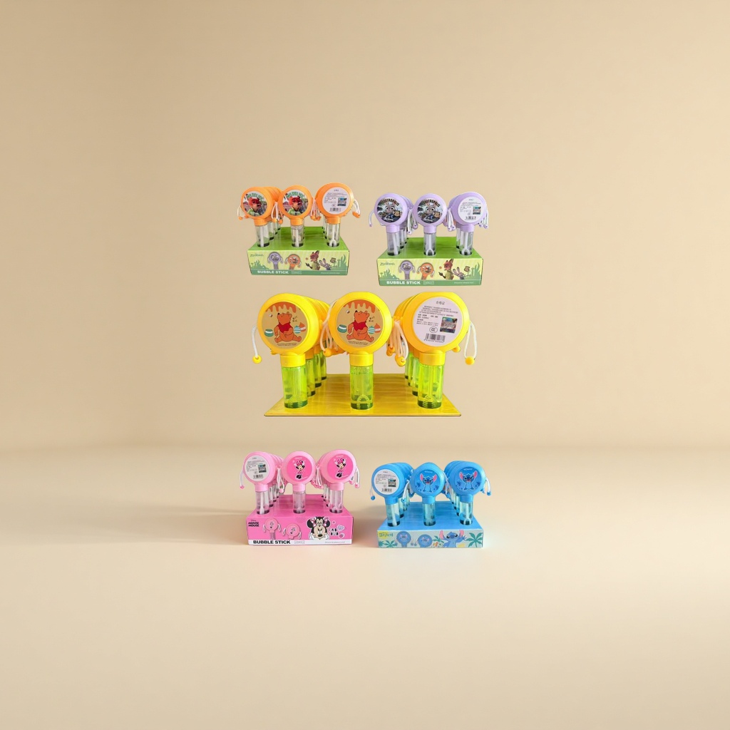 Colorful bubble stick toys and children's educational bubble guns can blow colorful bubbles details Picture