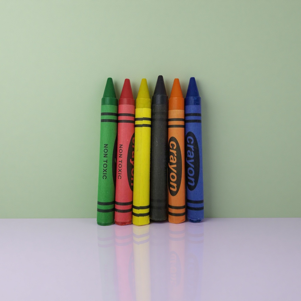 蜡笔实物图