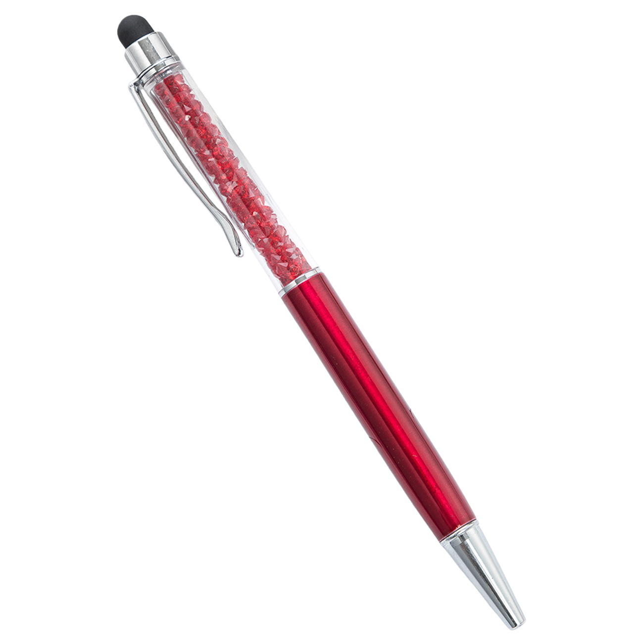 مجموعة أدوات مكتبية مبسطة من قلم الكريستال الأحمر Item Picture
