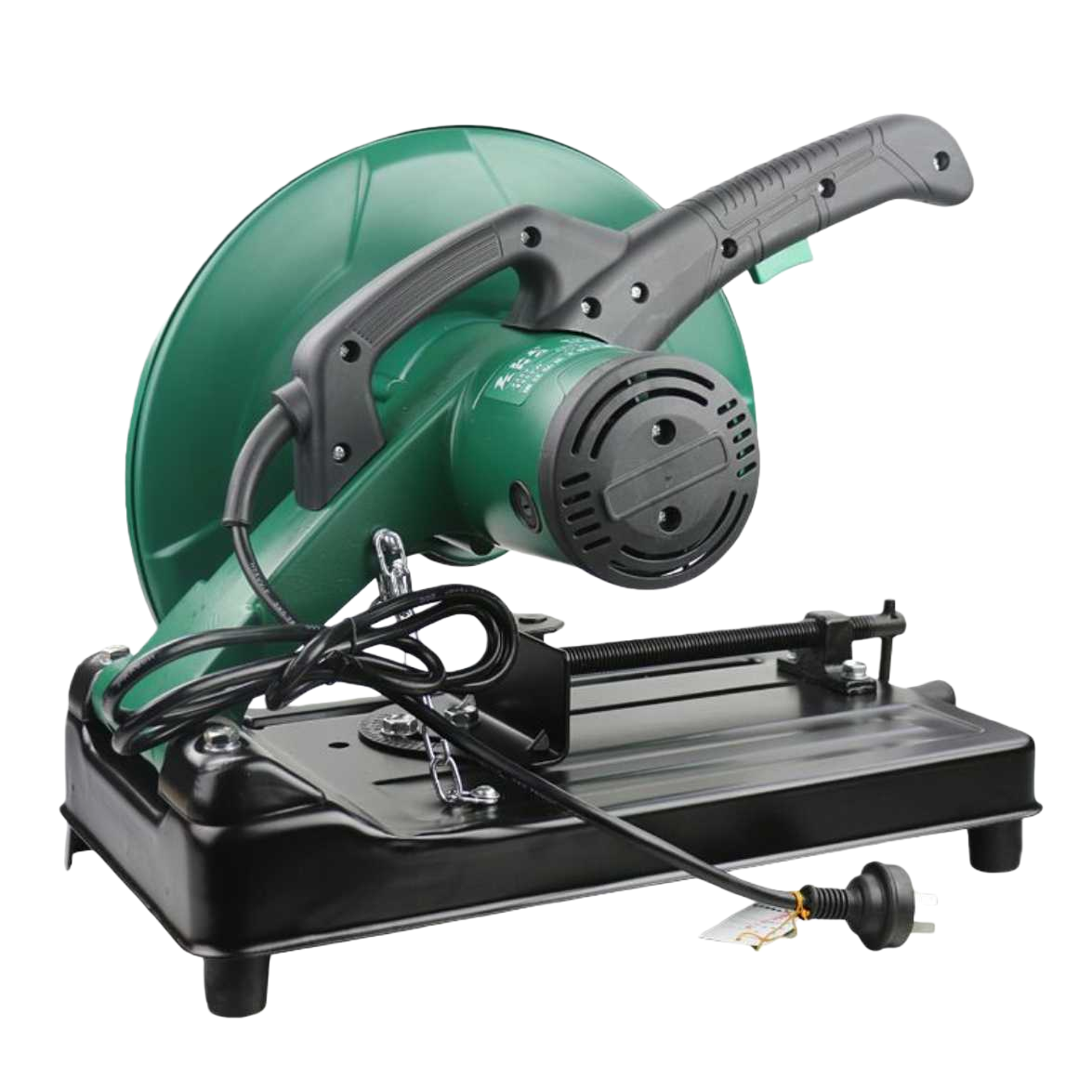 Green cutting machine, electric handheld, portable cutting tool for both metal and wood Item Picture