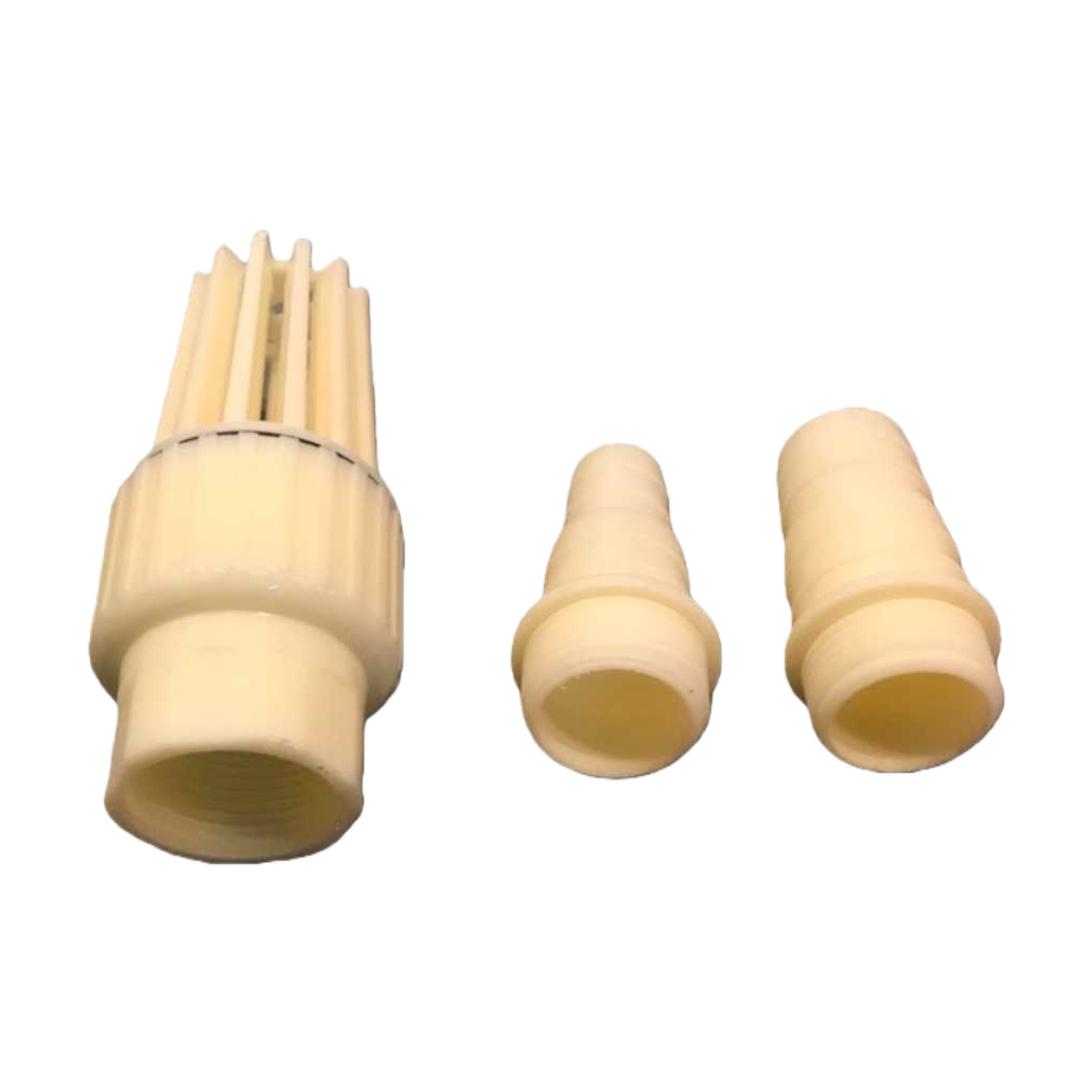 Off-white plastic pipe fitting combination set, made of PVC material, corrosion-resistant and universal Item Picture