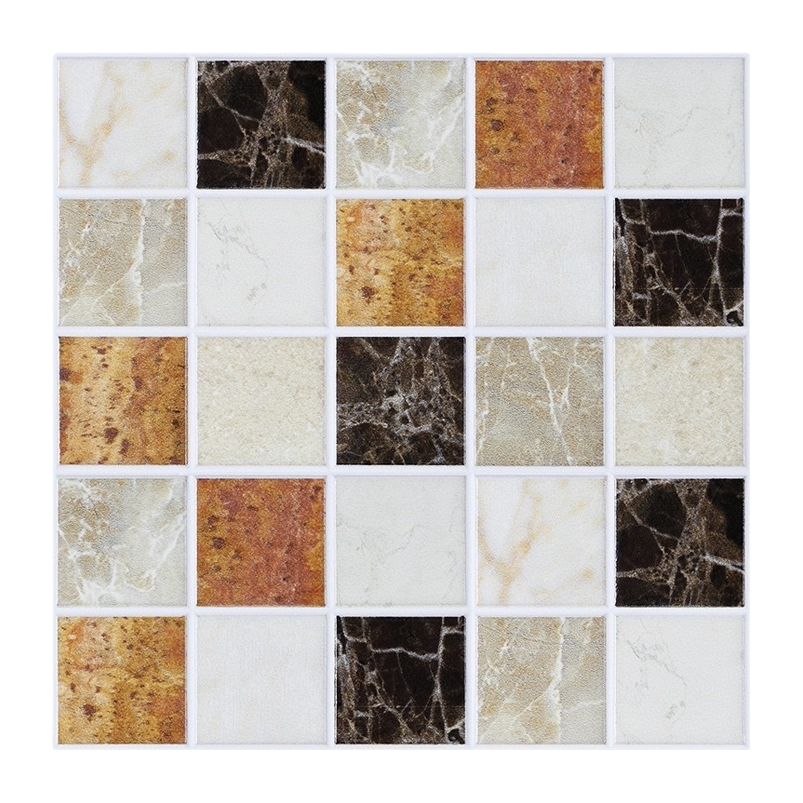 Bathroom wall decoration, tile stickers, kitchen self-adhesive wall stickers, waterproof and oil-proof mosaics, waistline stickers, decorative tile stickers Item Picture