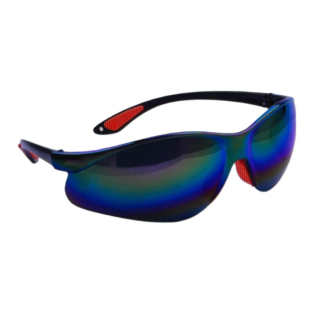 Color goggles, anti-fog and scratch-resistant high-definition protective glasses, men's and women's universal sports safety glasses Item Picture
