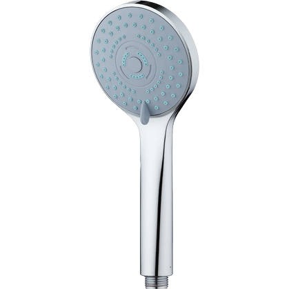 Silver handheld showerhead, 360-degree rotating anti-scald water-saving shower head Item Picture