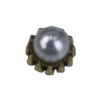 أزرار لؤلؤة خلفية بيضاء Item Picture