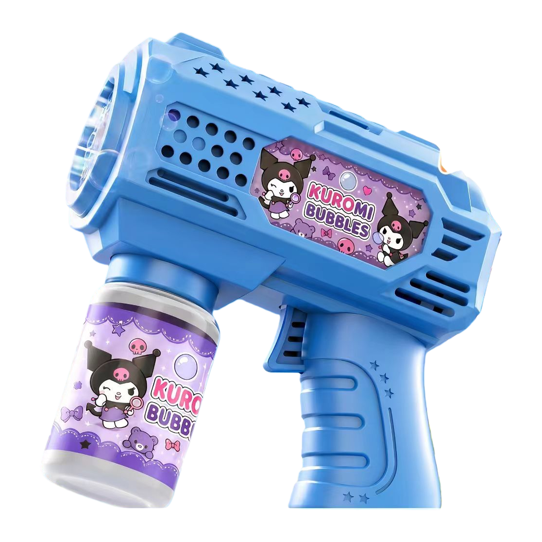 Blue bubble toy gun, children's outdoor water spray gun, educational and fun toy Item Picture