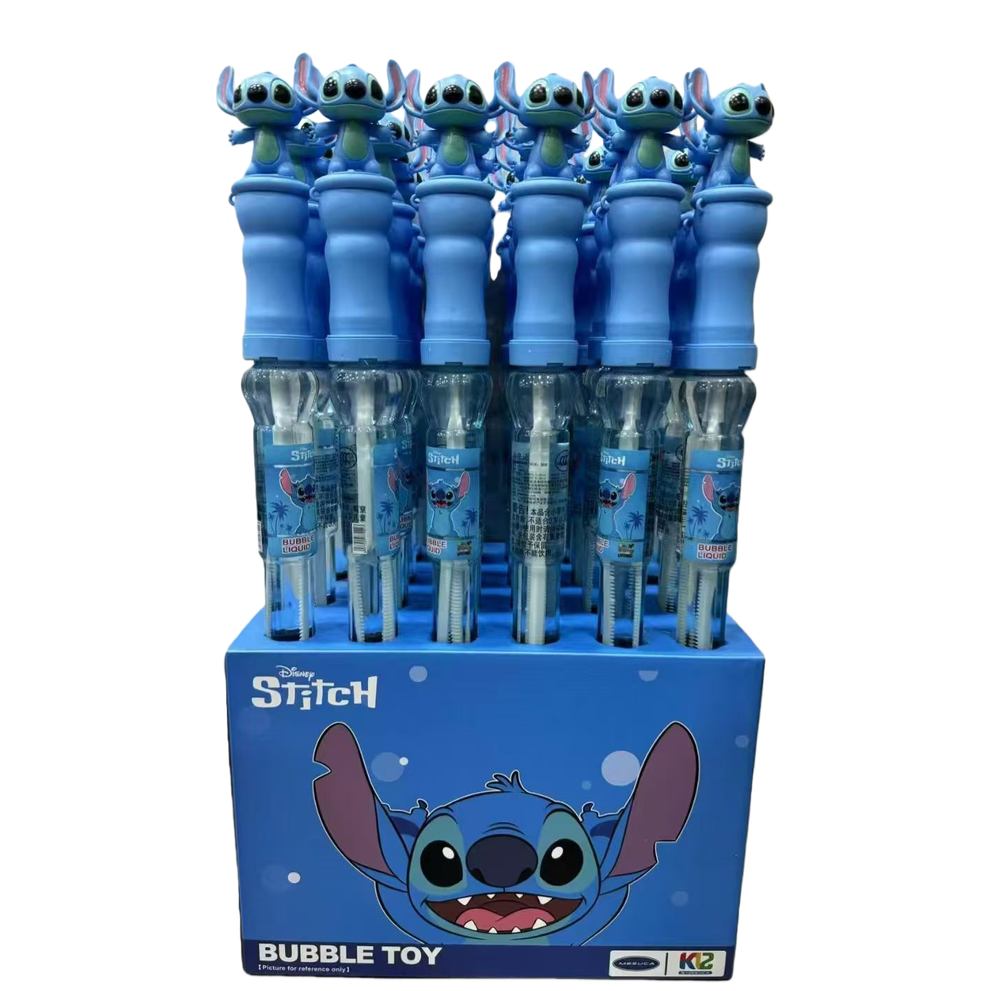 Blue Stitch bubble toy, children's educational bubble blower, cartoon creativity, parent-child interaction Item Picture