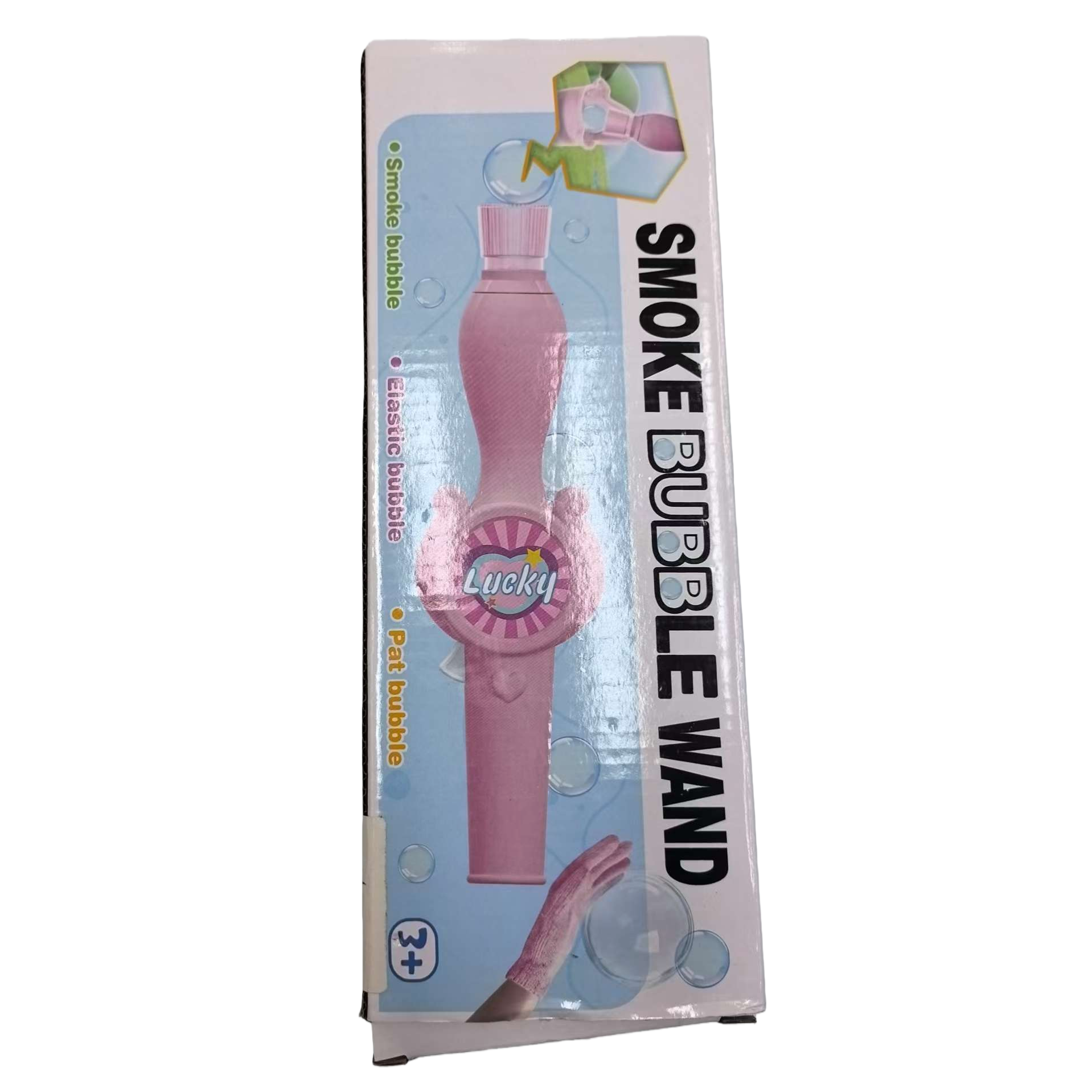 Pink bubble stick toy, a children's educational bubble-blowing wonder, is safe, non-toxic and handheld Item Picture