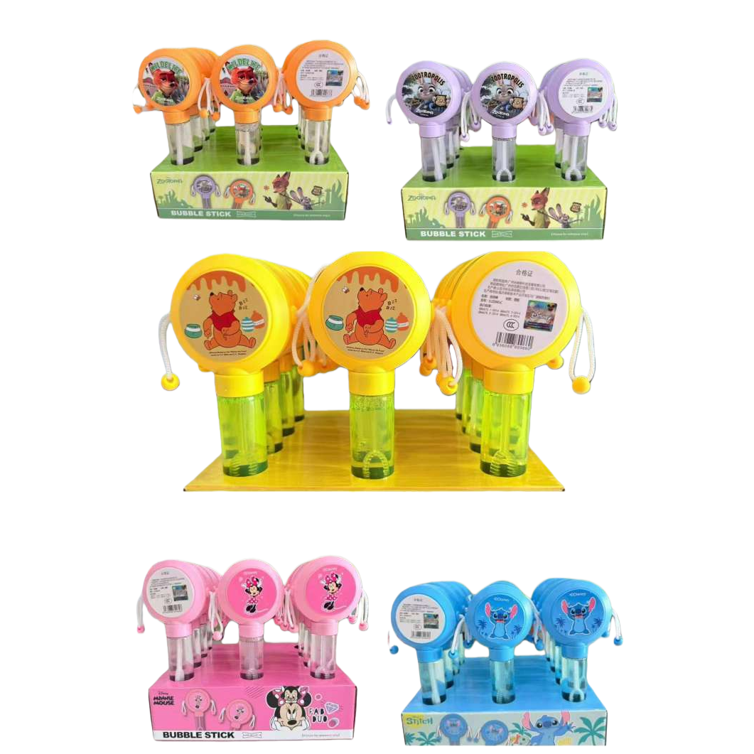 Colorful bubble stick toys and children's educational bubble guns can blow colorful bubbles Item Picture