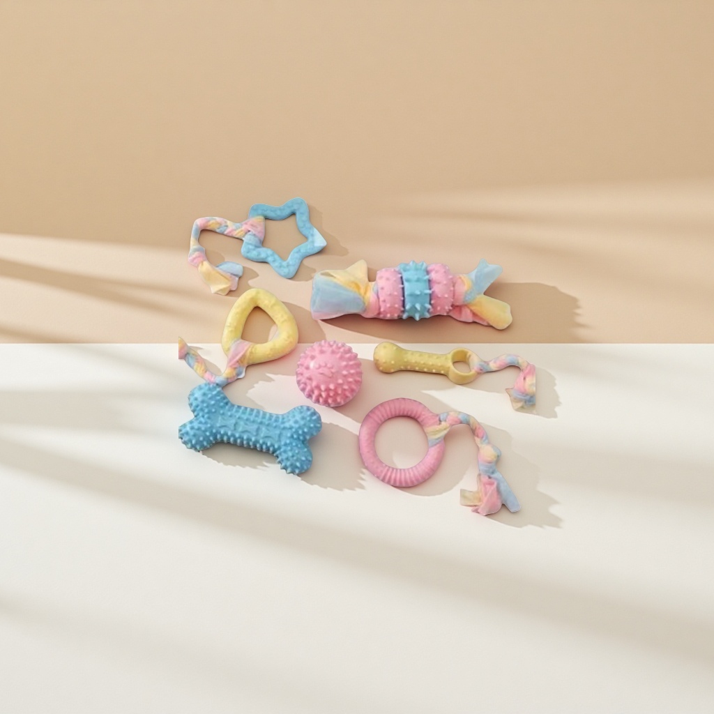 Pet toys, dog teething sticks, cat chews, teething and teeth cleaning, tpr macaron toys, pet supplies factory wholesale 1 Application Scenario