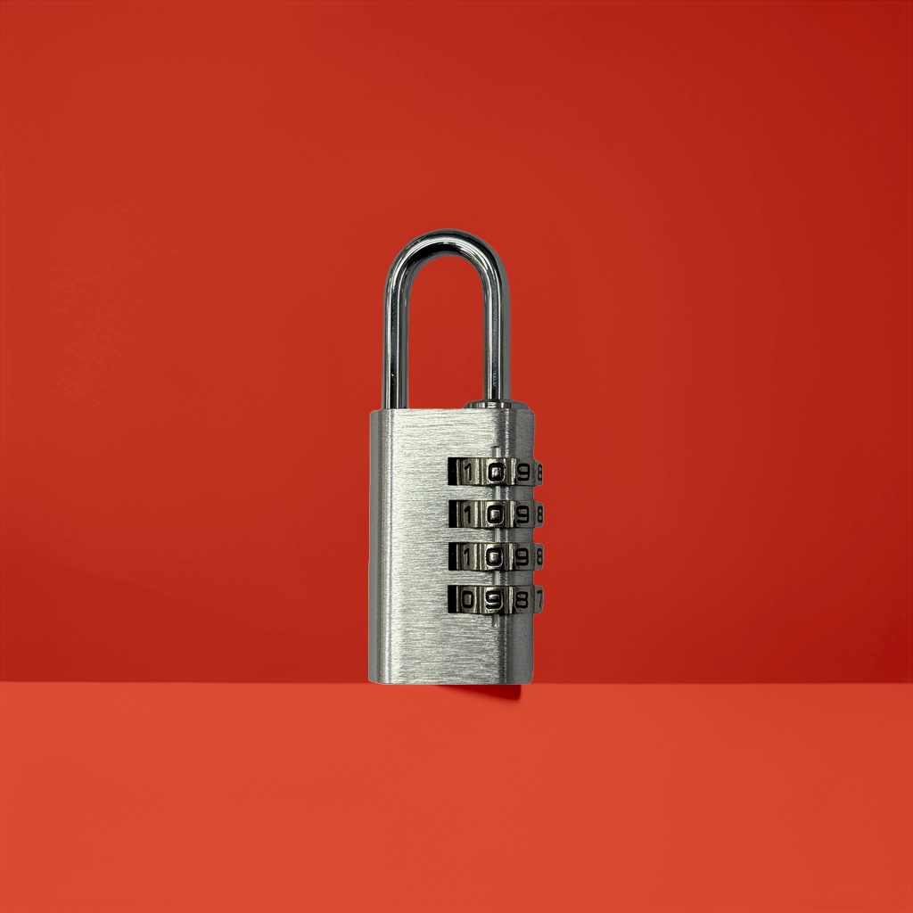 Silver password lock, electronic fingerprint unlock, anti-theft padlock, specially designed for home and office safes Application Scenario