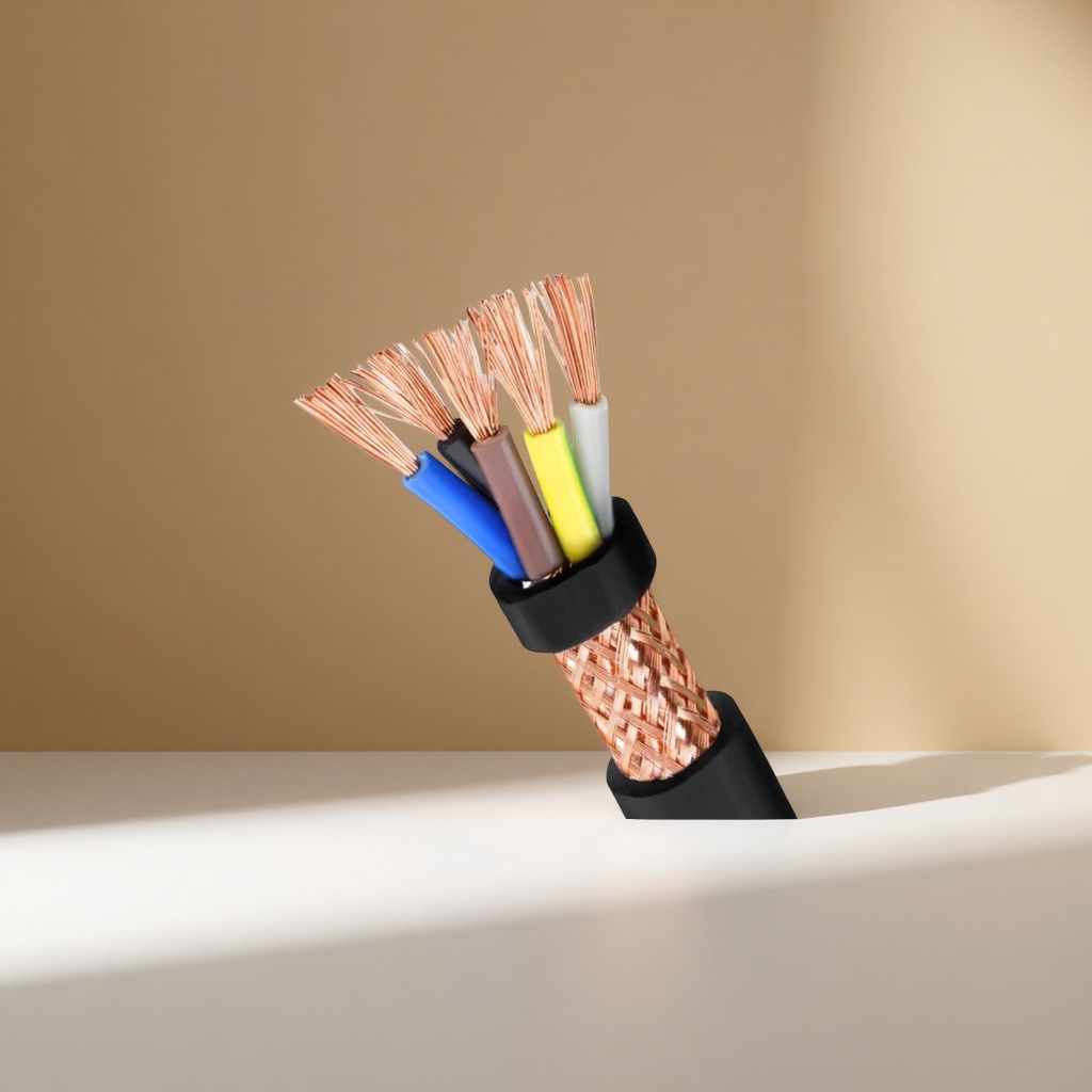 أسلاك ملونة، موصل نحاسي، كبلات ملونة، أسلاك كهربائية منزلية من طراز PVC Specification image
