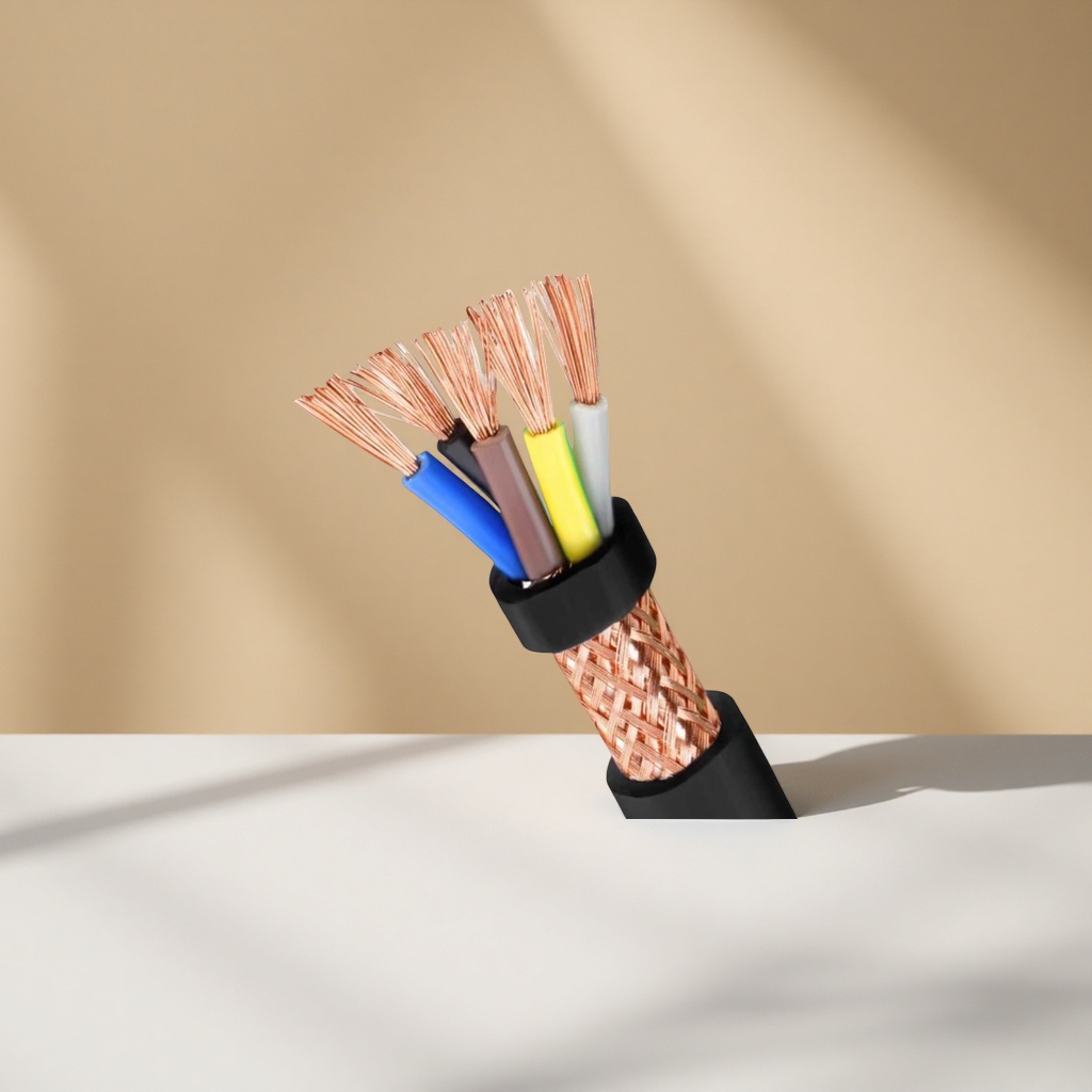 دروع حياكة مصنوعة من طبقات عازلة ملونة من موصلات نحاسية متعددة الفبلات الملونة Specification image