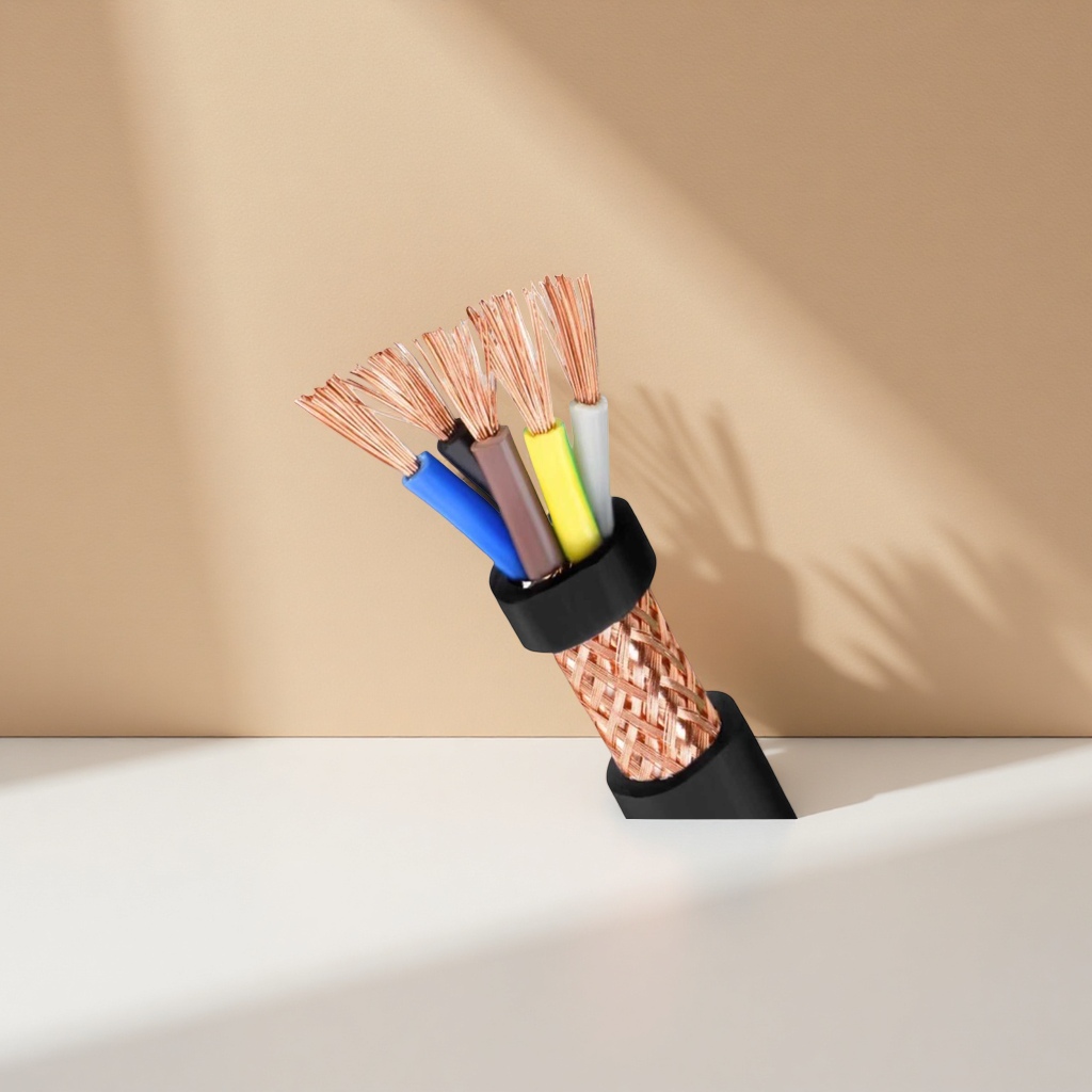 Color wire and cable BV2 5 square millimeter flame-retardant copper core wire for home decoration Application Scenario