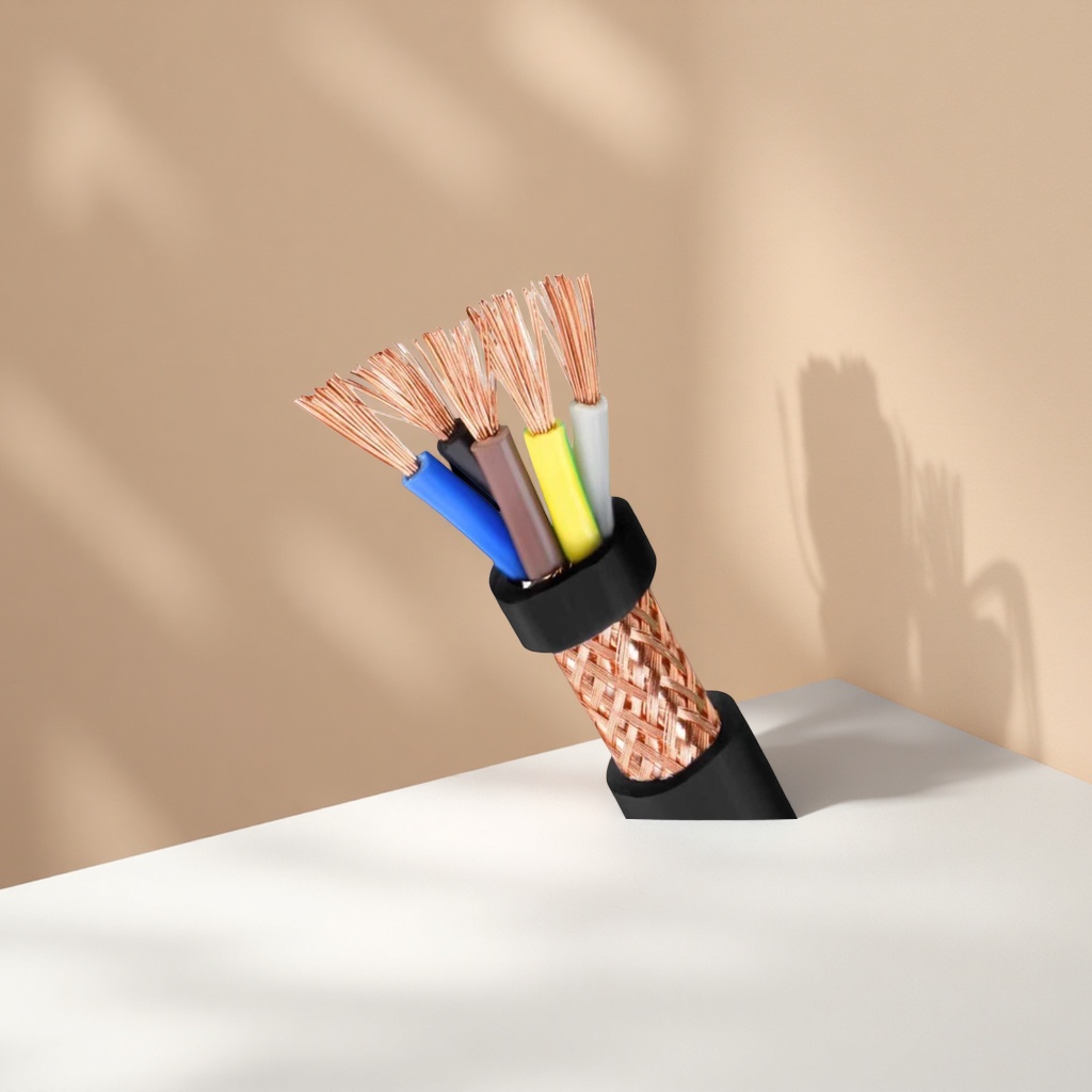 Color wire and cable BV2 5 square millimeter flame-retardant copper core wire for home decoration Specification image