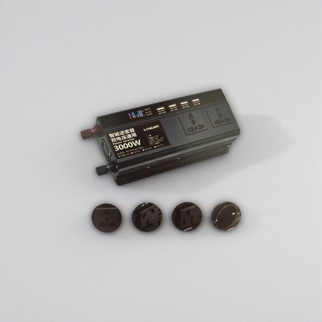 The black smart inverter home photovoltaic energy storage converter features a highly efficient, stable and quiet design Specification image