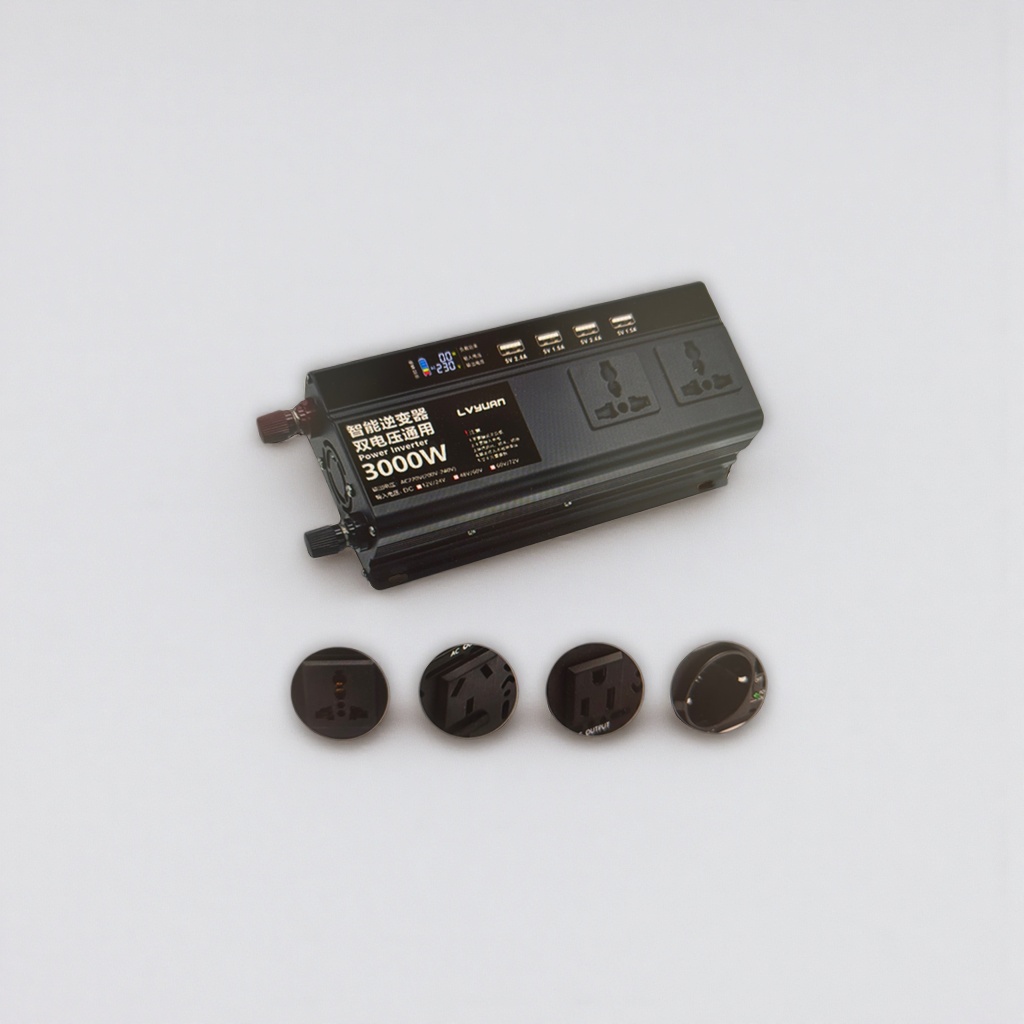 The black smart inverter home photovoltaic energy storage converter features a highly efficient, stable and quiet design details Picture