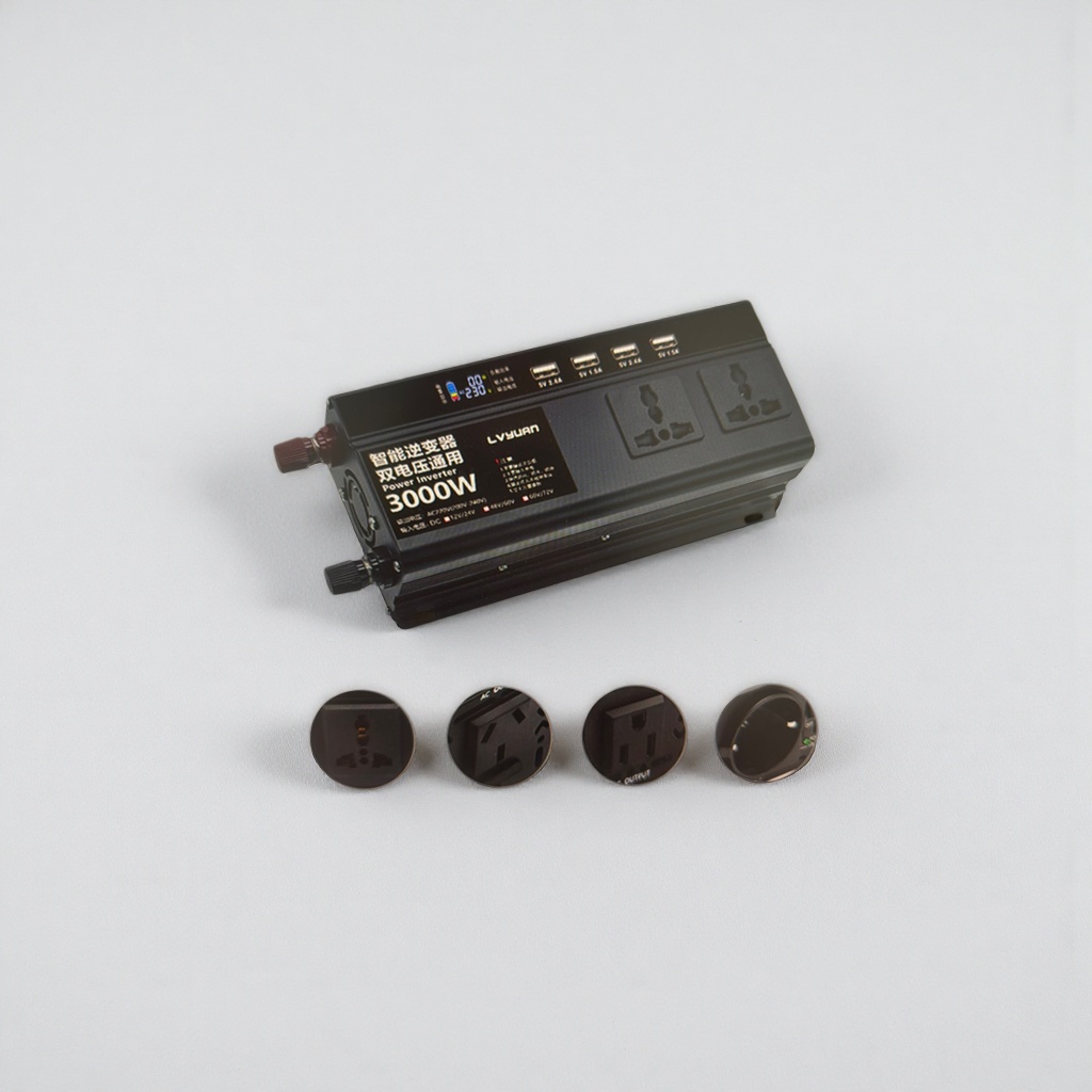 The black smart inverter home photovoltaic energy storage converter features a highly efficient, stable and quiet design Application Scenario