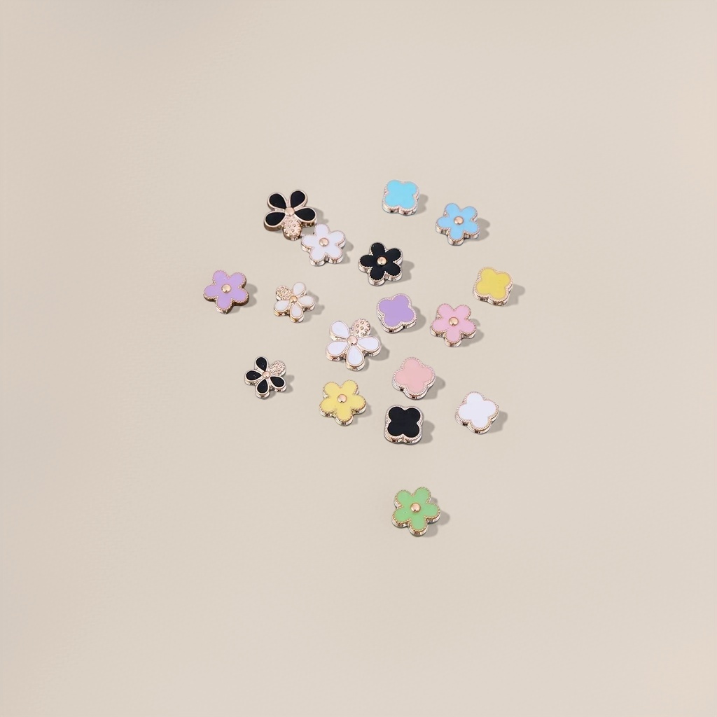 彩色花朵造型饰品细节图