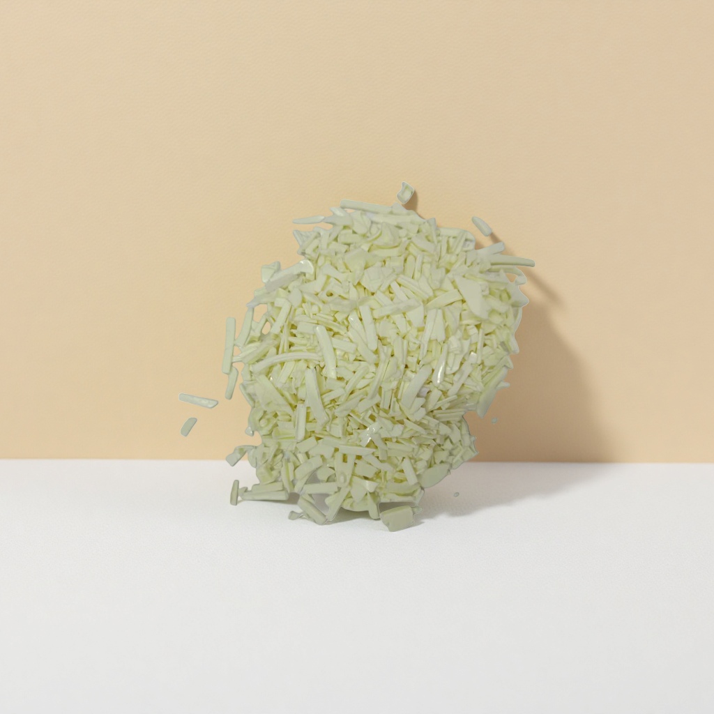 Light yellow, flaky natural plant scented wax granules Application Scenario