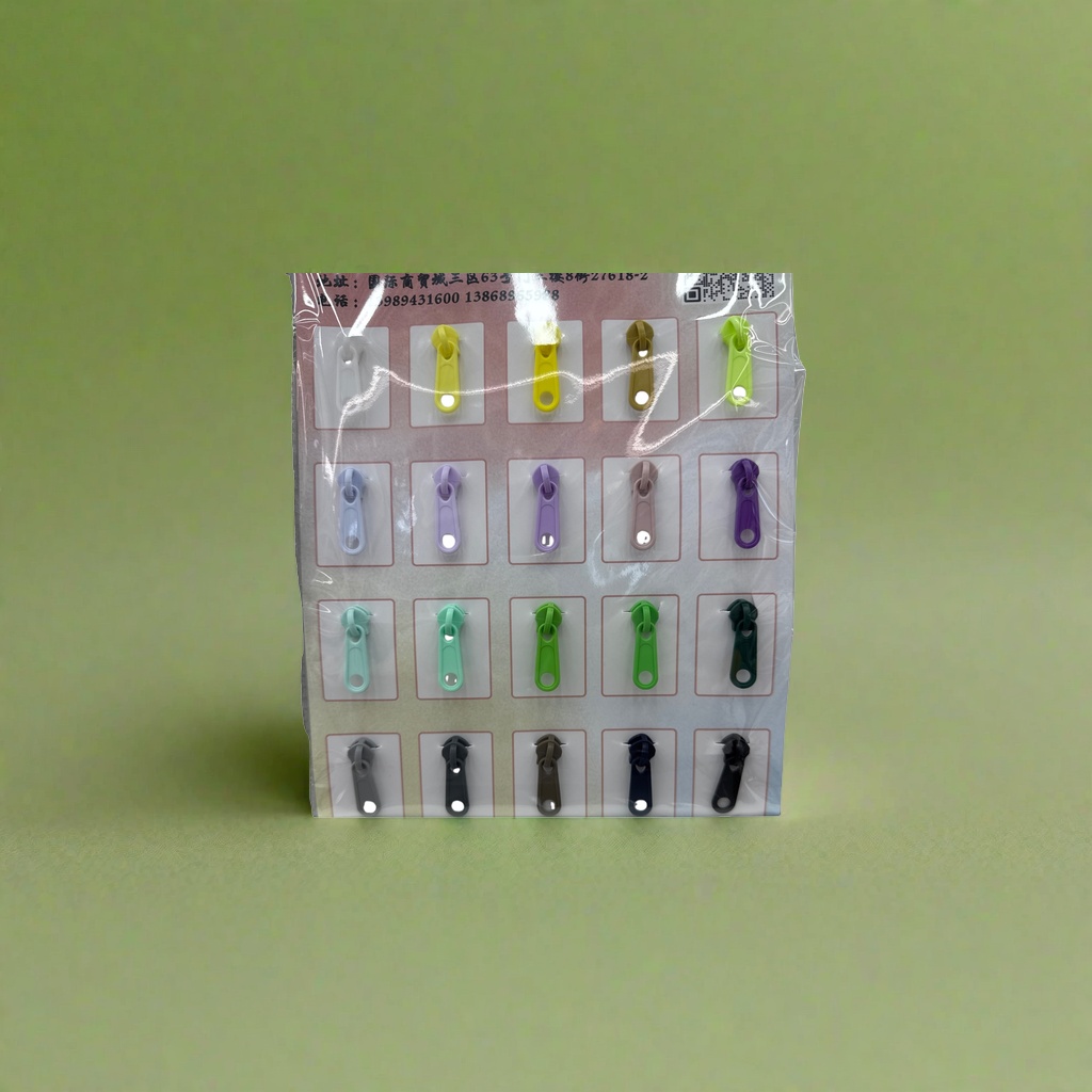 Colorful zipper pull display board, metal zipper accessory storage board, multi-functional organization and display stand Specification image