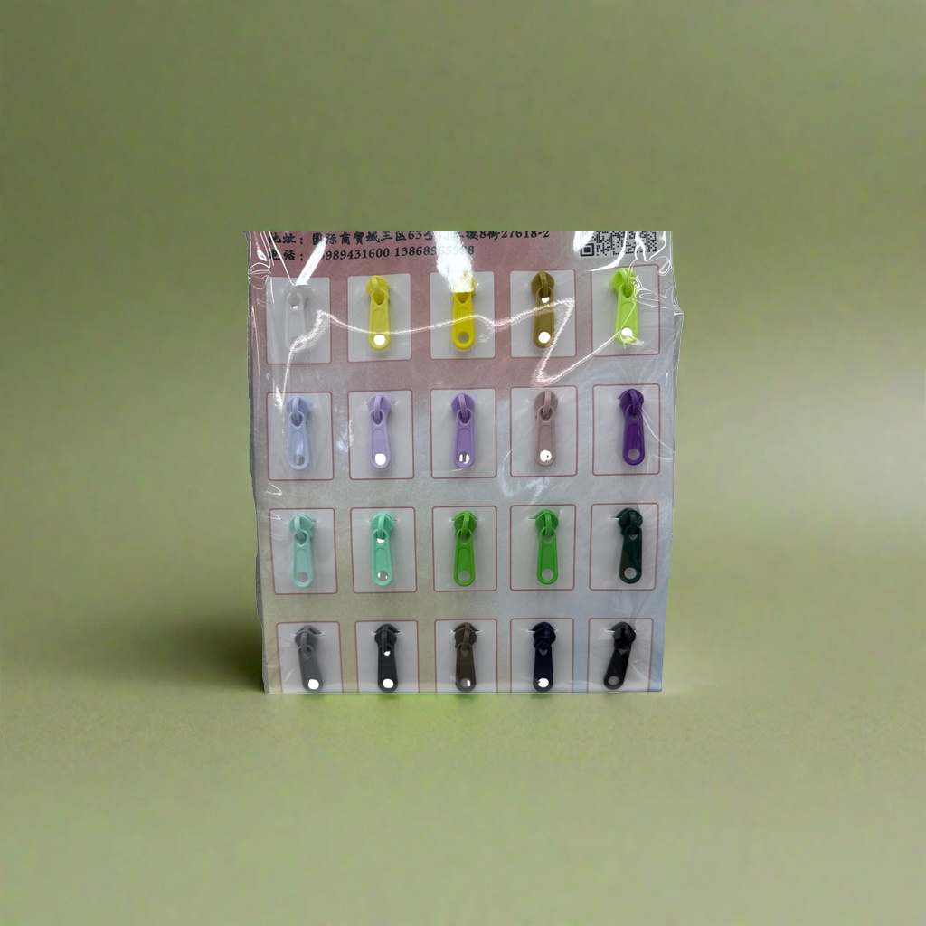 Colorful zipper pull display board, metal zipper accessory storage board, multi-functional organization and display stand details Picture