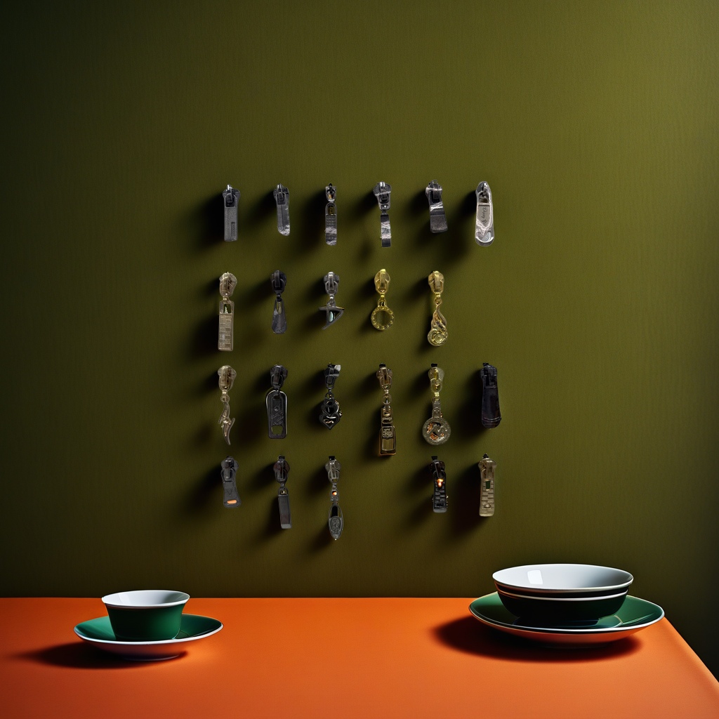 زخرفة قطع معدنية بسحابة معدنية بيضاء Specification image