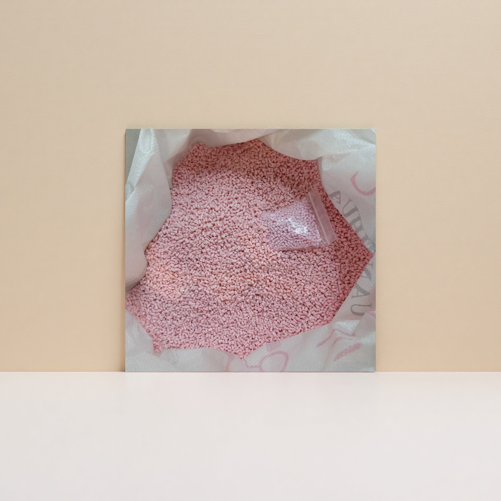 Pink granular plastic raw material PP polypropylene injection molding grade general-purpose type Application Scenario