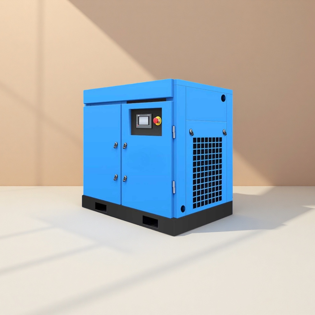 Blue industrial air compressor, 30L air storage tank, silent and energy-saving, single-phase 220V Application Scenario
