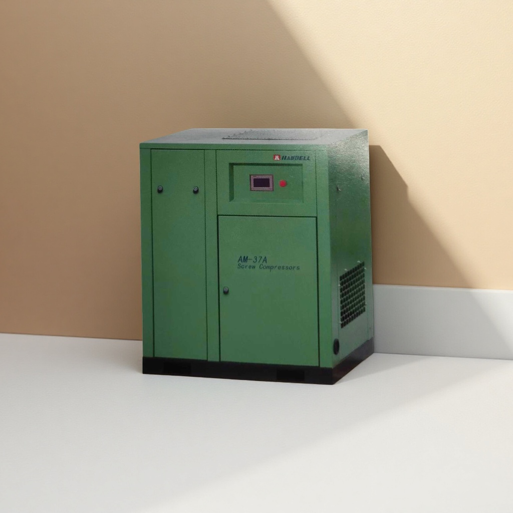 Green screw air compressor, industrial-grade, silent and energy-saving, permanent magnet variable frequency twin-screw Specification image