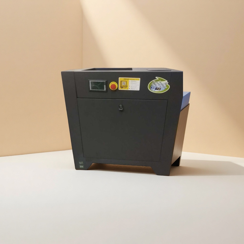 The grey industrial equipment-specific protective cover is made of dust-proof and corrosion-resistant metal material and is suitable for various models details Picture