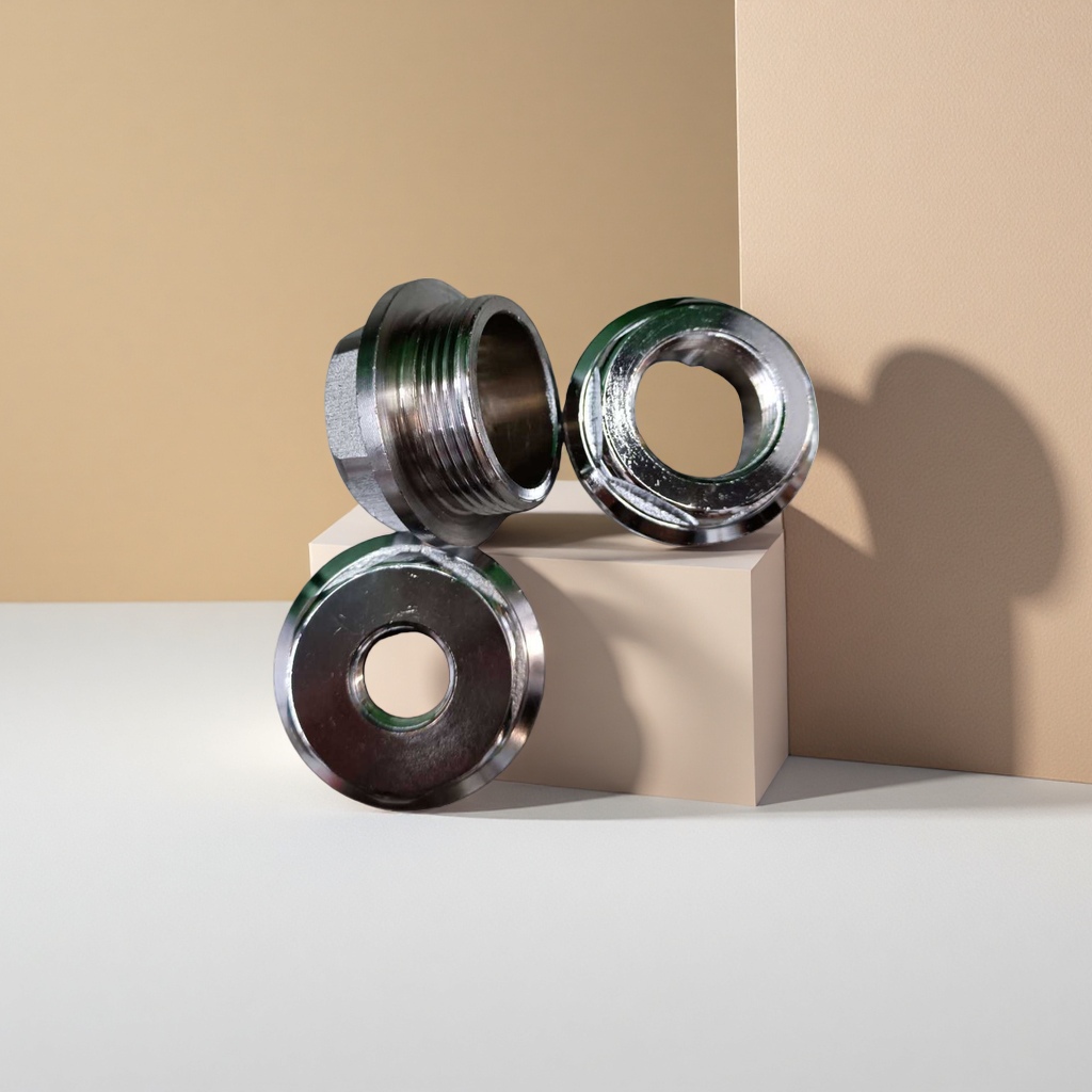 Silver metal nut parts, 304 stainless steel hexagonal nuts, M6, M8, M10 specifications Application Scenario