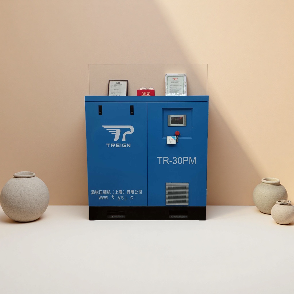 Blue compressor household silent energy-saving air compressor portable air pump details Picture
