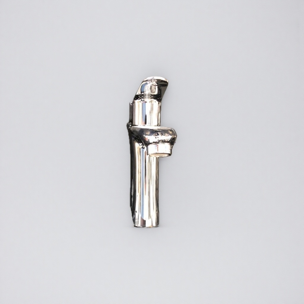 Silver faucet, thickened all-copper kitchen pull-out hot and cold water faucet Specification image