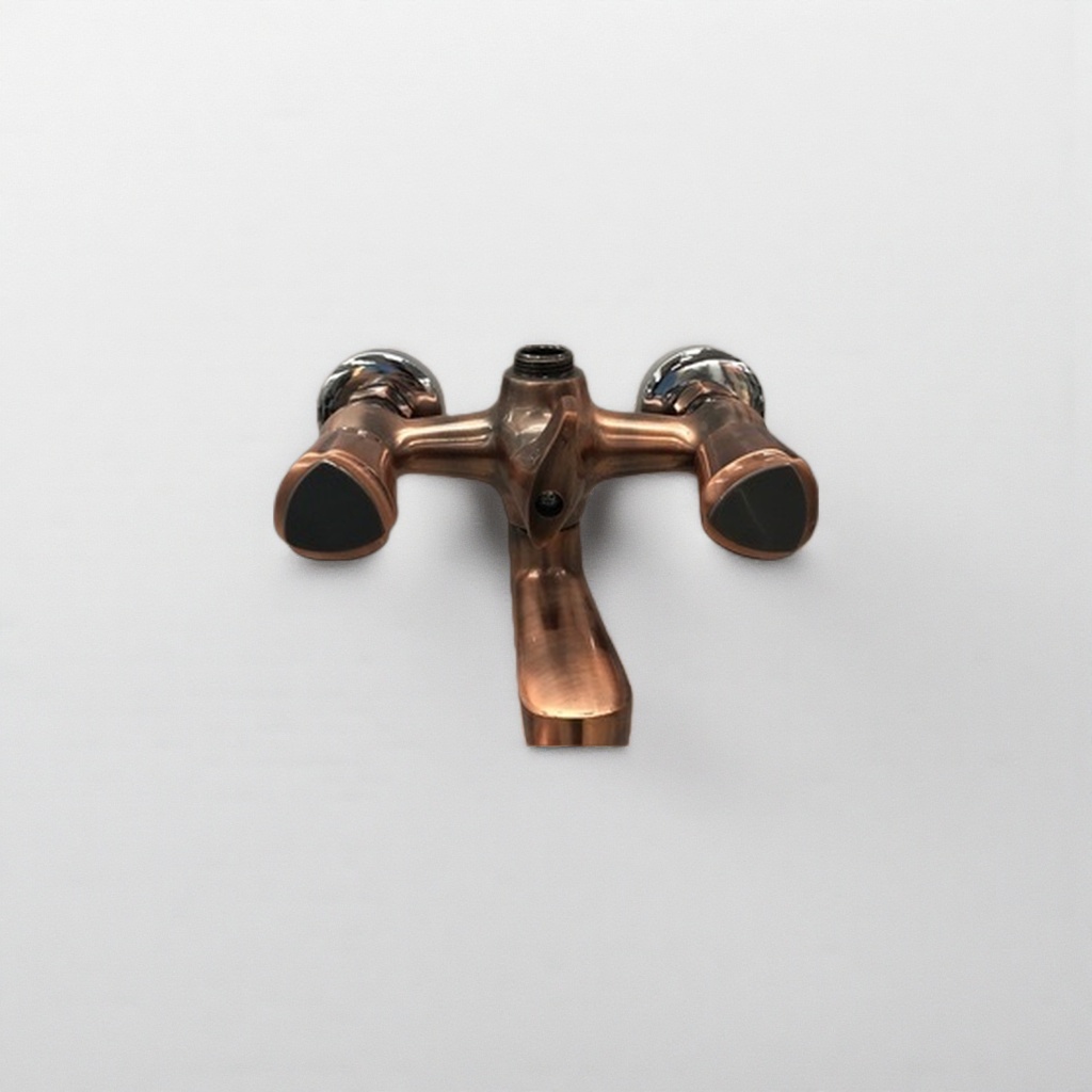 铜色水龙头 全铜材质 厨房浴室通用 防锈耐腐蚀 时尚简约 Specification image