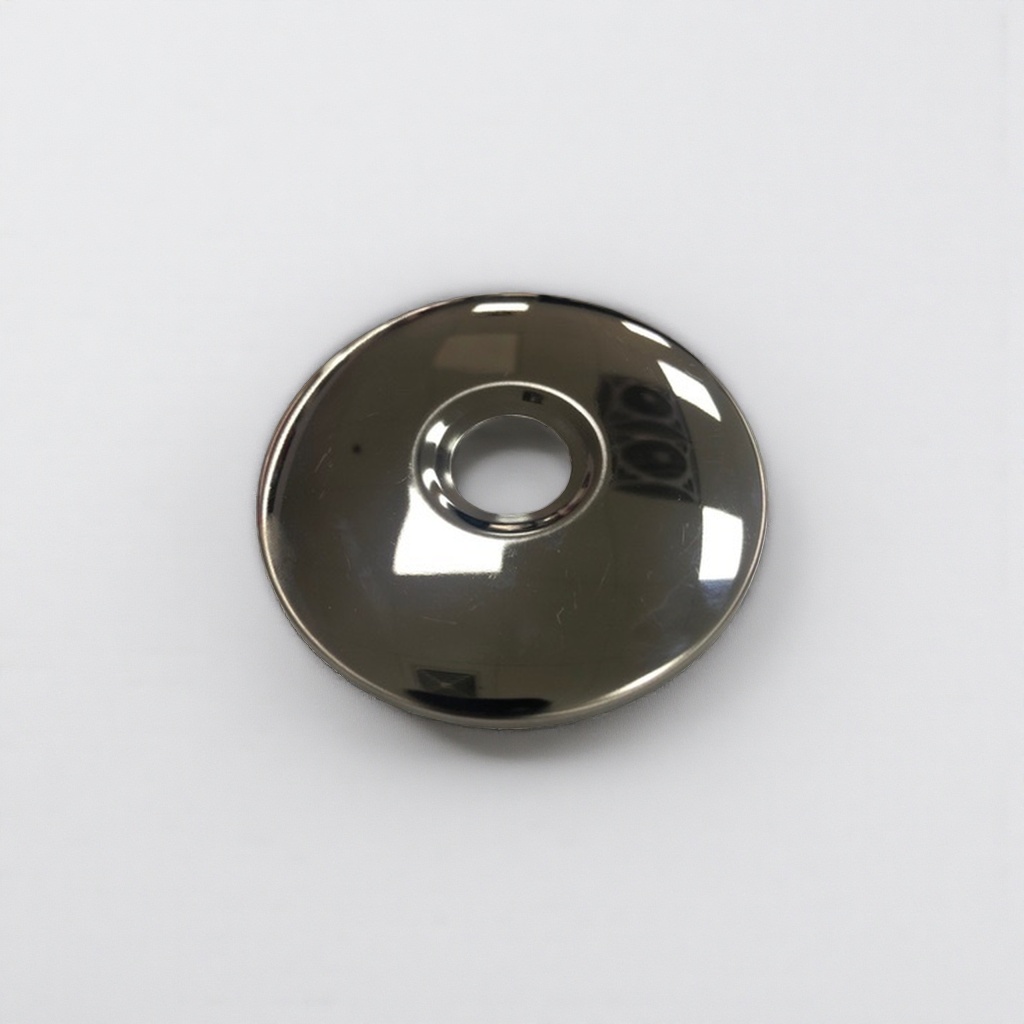 Silver metal circular lid sealed dust-proof kitchen storage tank accessories