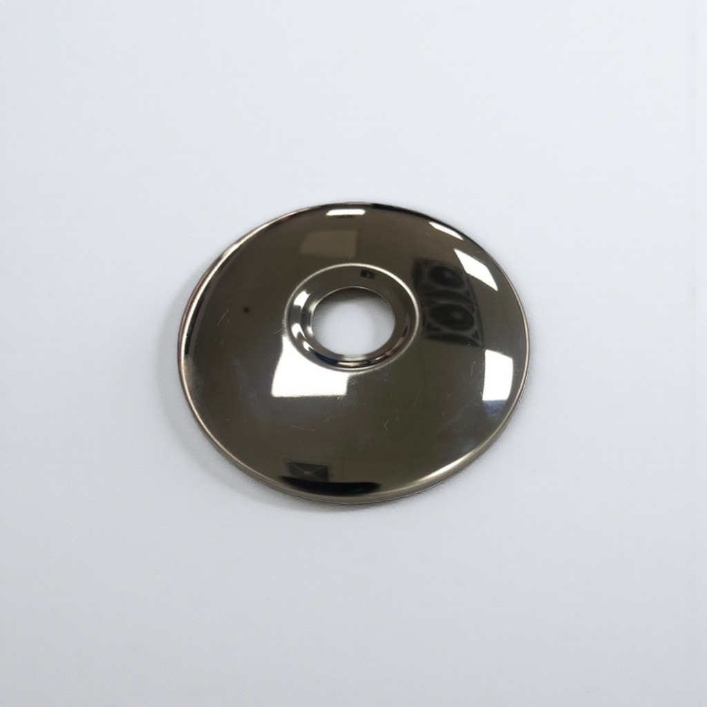 Silver metal circular lid sealed dust-proof kitchen storage tank accessories details Picture