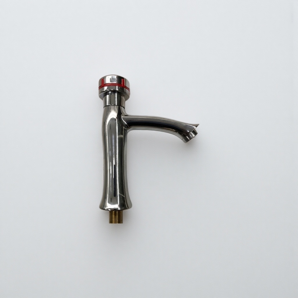 Silver faucet with thickened electroplating layer, scratch-resistant and wear-resistant, kitchen countertop pull-out faucet Application Scenario