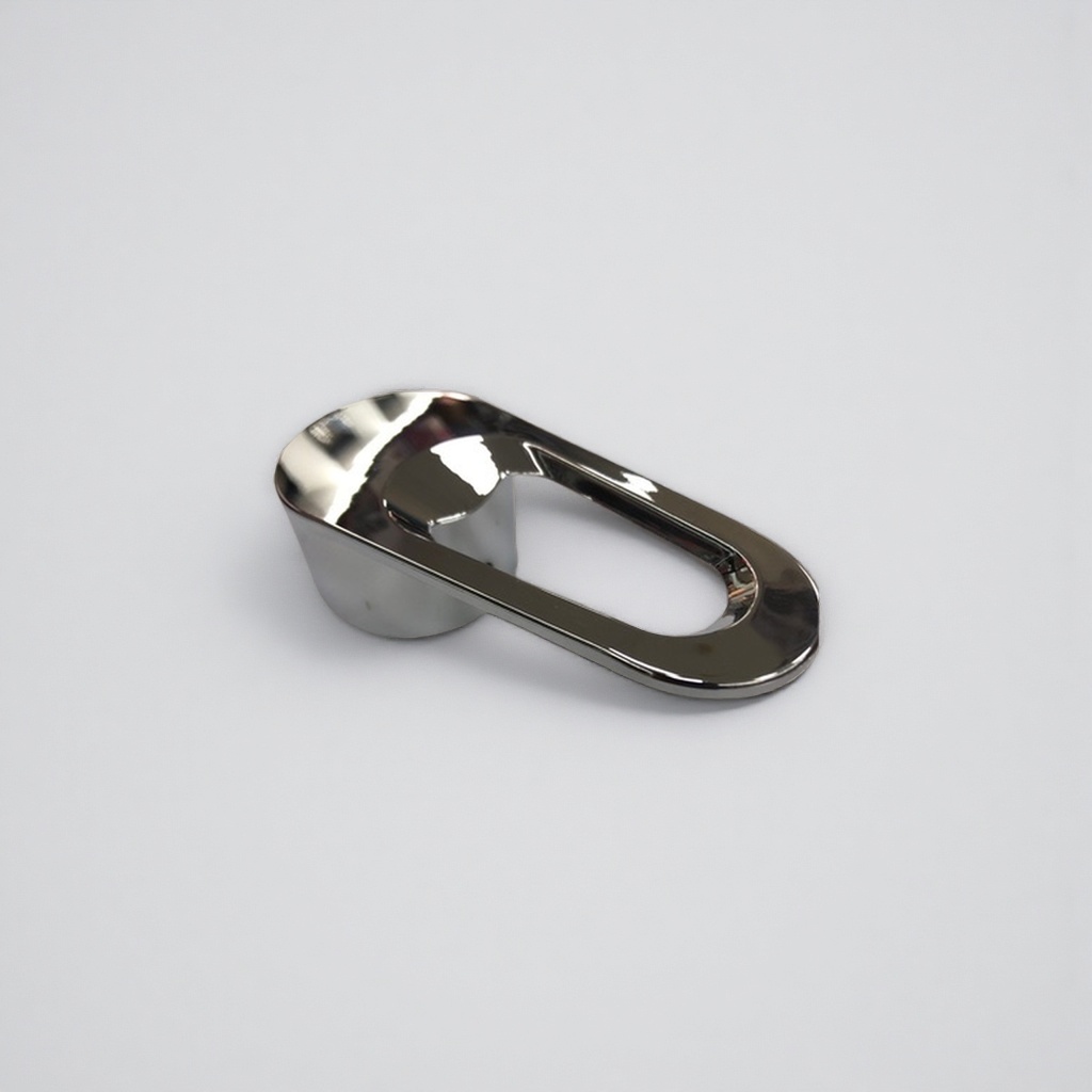 The silver metal faucet handle is compatible with various bathroom faucets. It is smooth, wear-resistant and scratch-resistant Application Scenario
