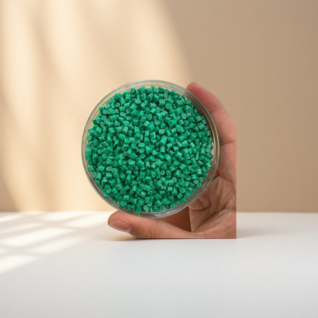Green plastic pellets, environmentally friendly recycled materials, PPPE, general industrial raw materials Application Scenario