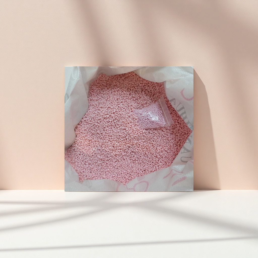 Pink granular plastic raw material PP polypropylene injection molding grade general-purpose type Application Scenario