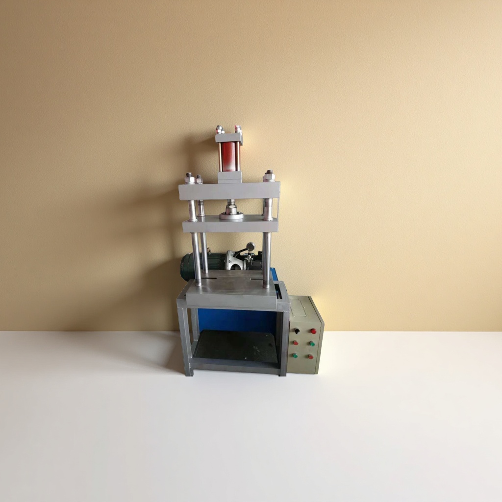 Silver hydraulic press manual jack crimping tool, metal crimping machine, industrial grade details Picture