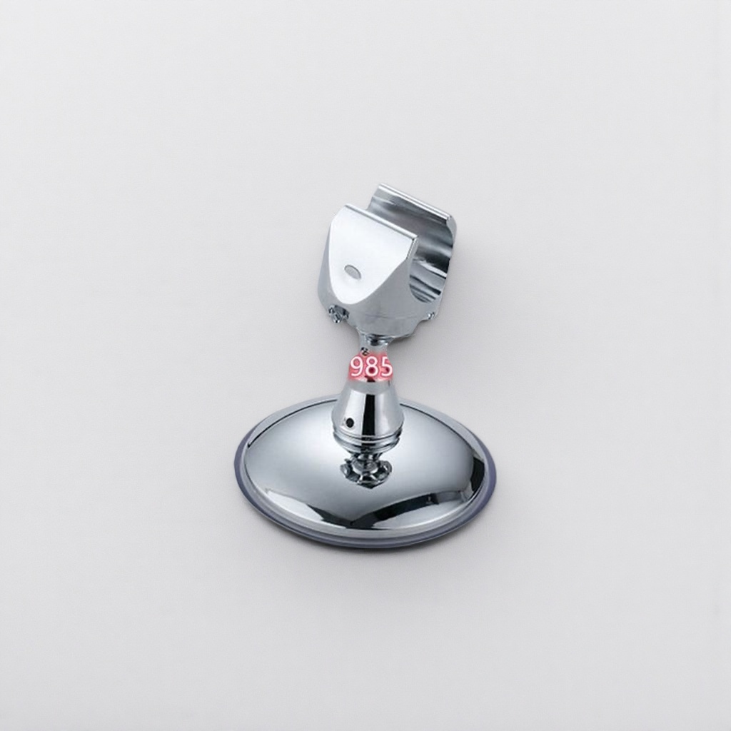 The silver metal suction cup car mobile phone stand can rotate 360 degrees for stable support Application Scenario